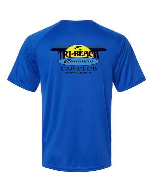 Tri-Beach Cruisers Classic Design Unisex Islander Performance T-Shirt