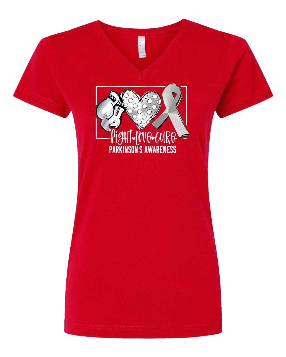 Parkinson's Awareness Women's V-Neck T-Shirt