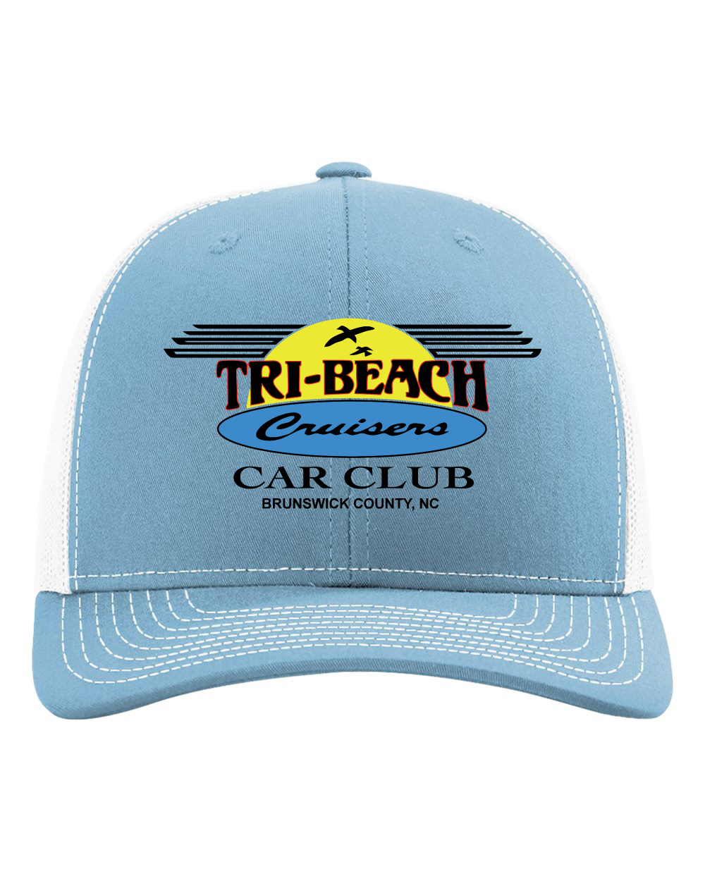 Tri-Beach Cruisers Classic Design Richardson Snapback Trucker Cap