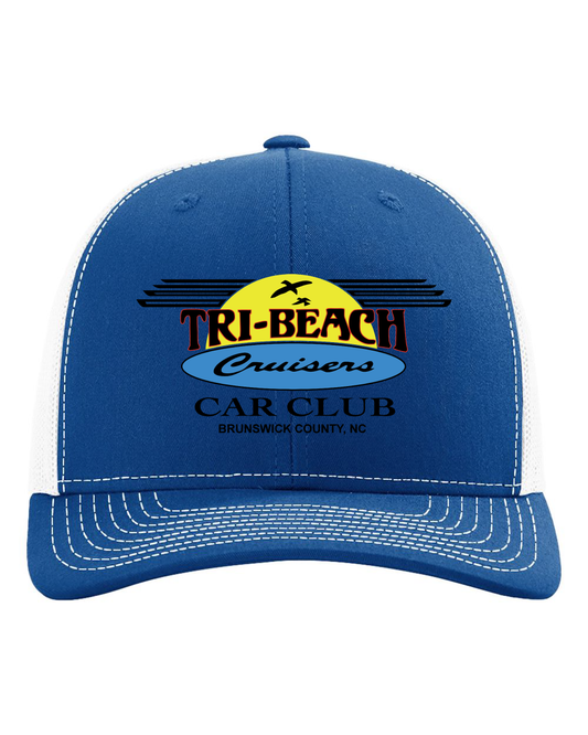 Tri-Beach Cruisers Classic Design Richardson Snapback Trucker Cap