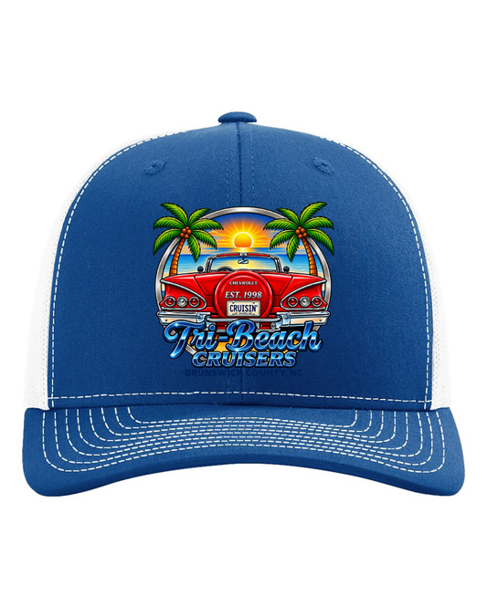 Tri-Beach Cruisers New Design Richardson Snapback Trucker Cap