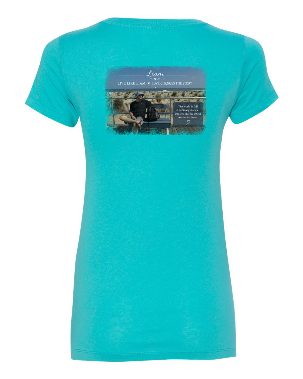 Live Like Liam Women's Ideal V-Neck T-Shirt - 1540 (Click for more colors)