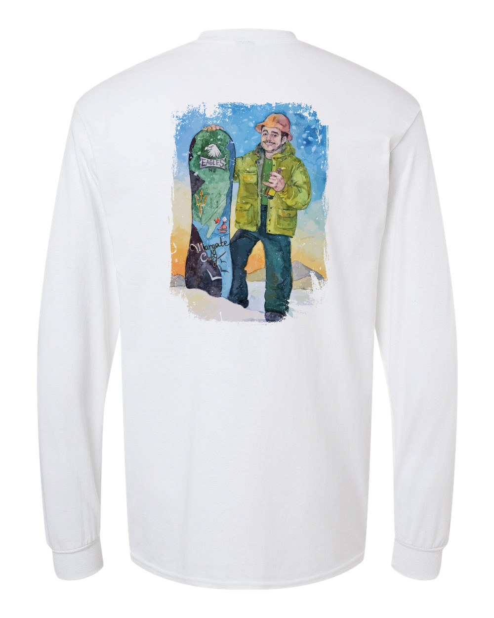 Live Like Liam Caricature Unisex Cotton Long Sleeve T-Shirt - 5400 (click for more colors)