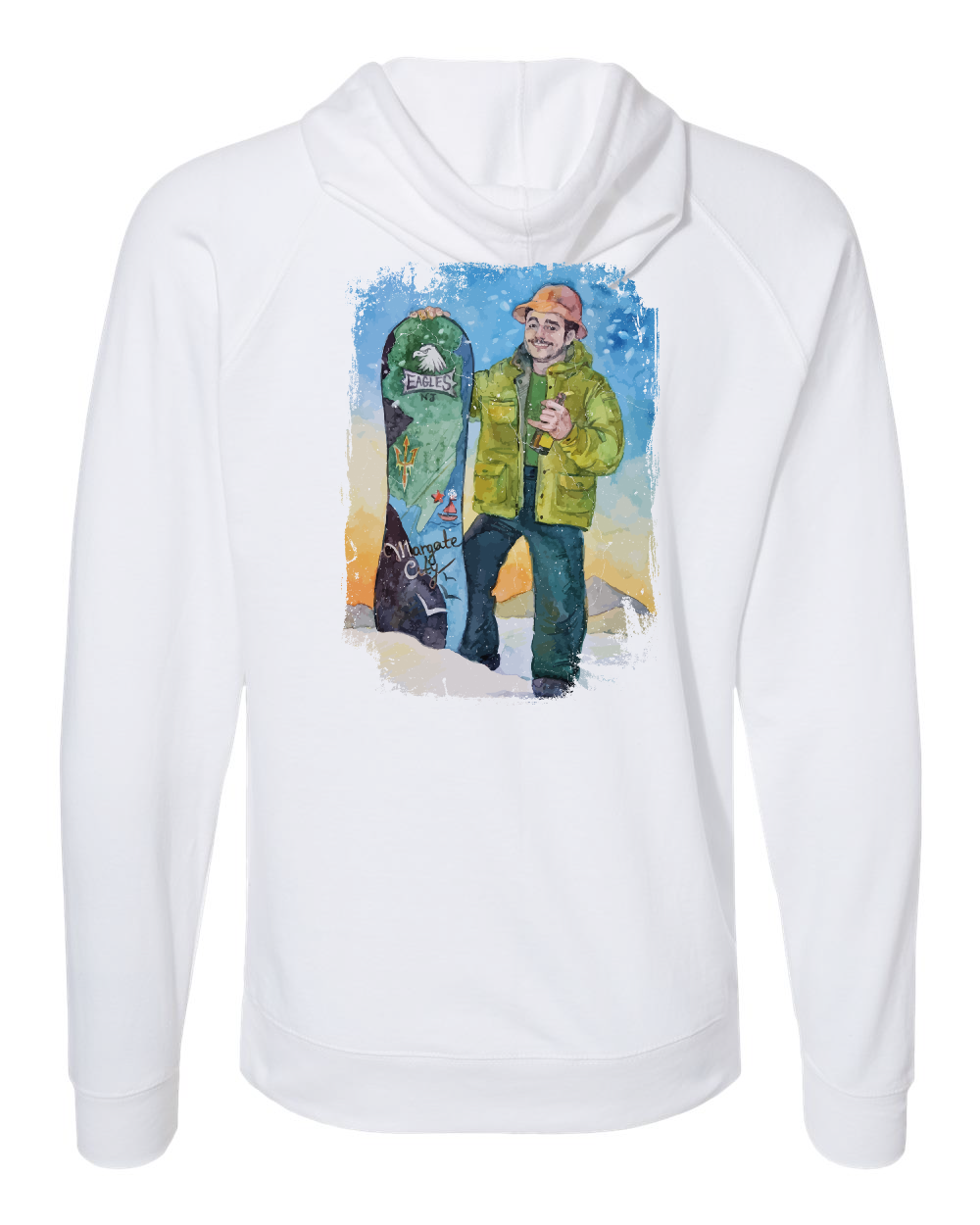 Live Like Liam Caricature Unisex Lightweight Hooded Sweatshirt - SS1000 (click for more colors)
