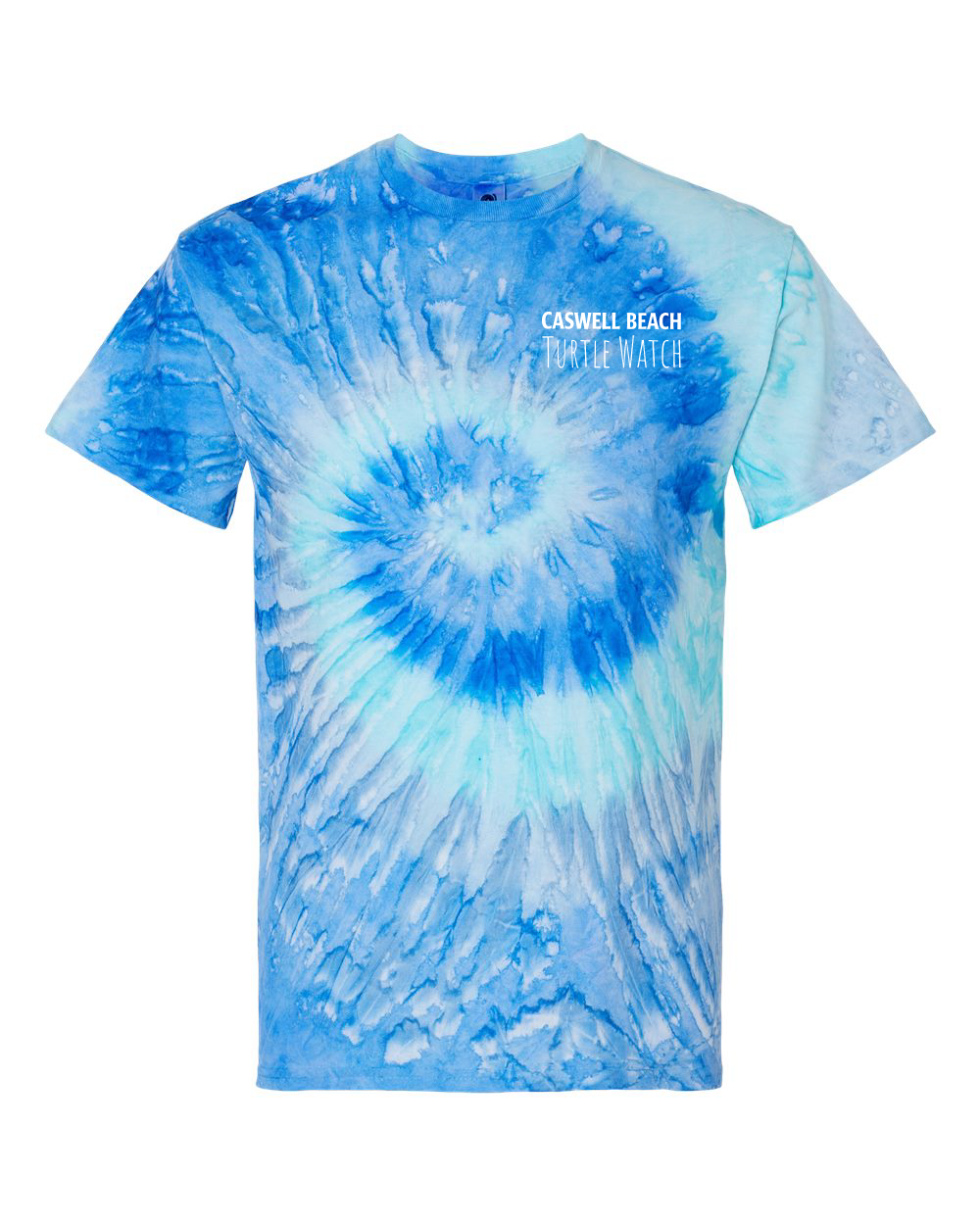 2026 Caswell Beach Turtle Watch TODDLER Tie-Dye T-Shirt