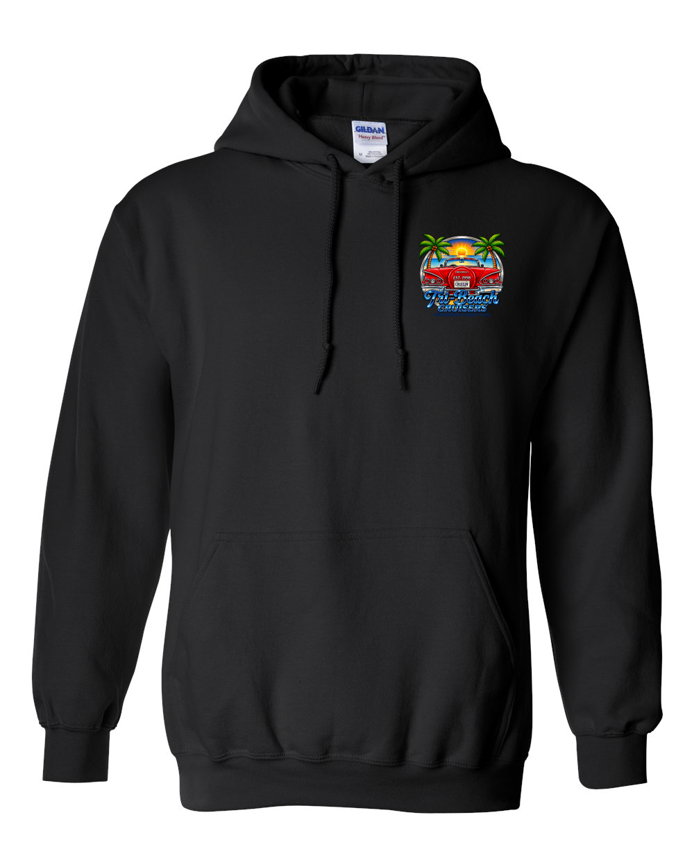 Tri-Beach Cruisers New Design Unisex Heavyweight Unisex Hoodie