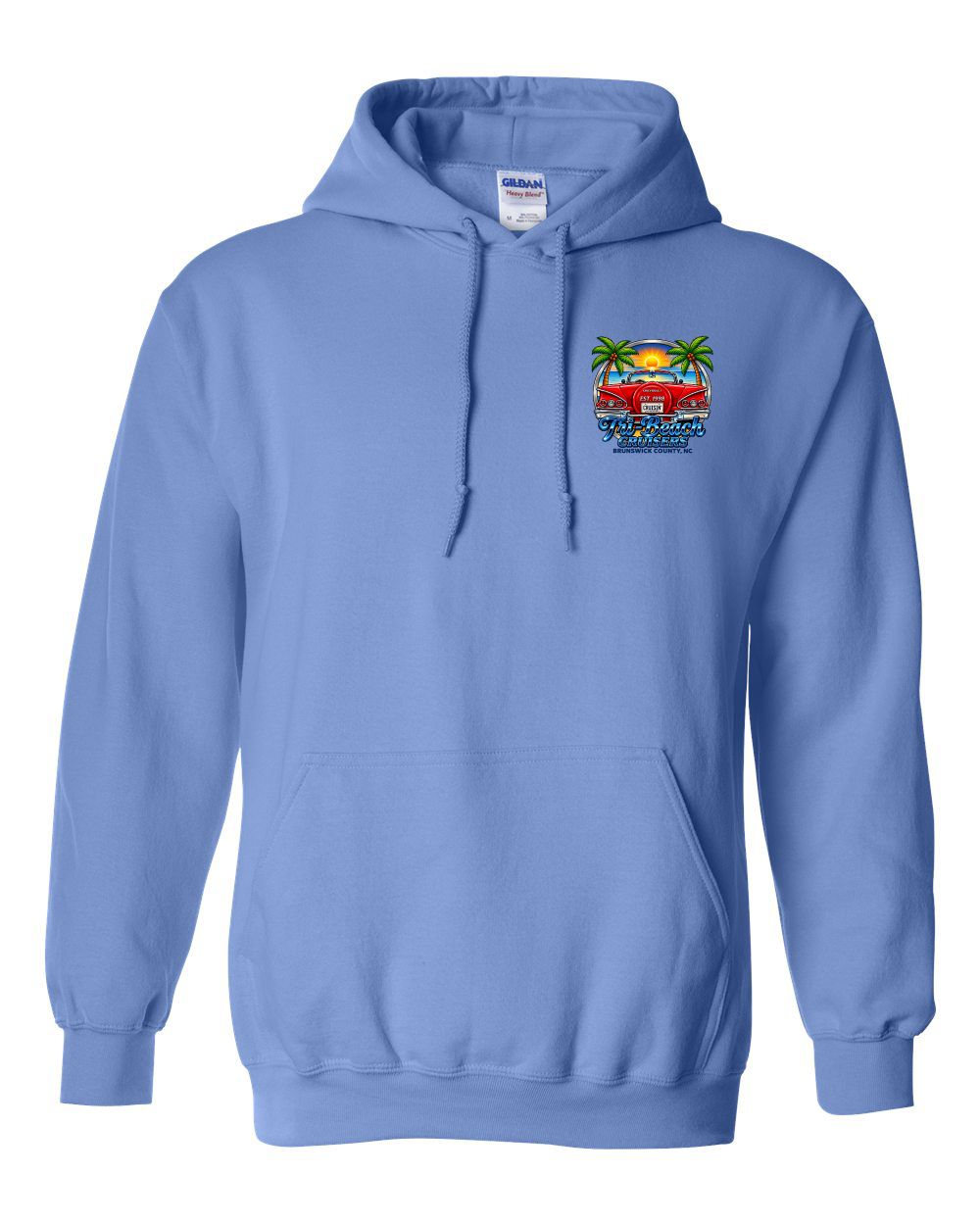 Tri-Beach Cruisers New Design Unisex Heavyweight Unisex Hoodie