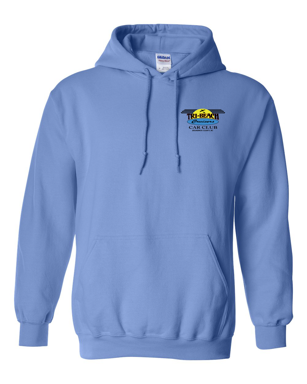 Tri-Beach Cruisers Classic Design Unisex Heavyweight Unisex Hoodie