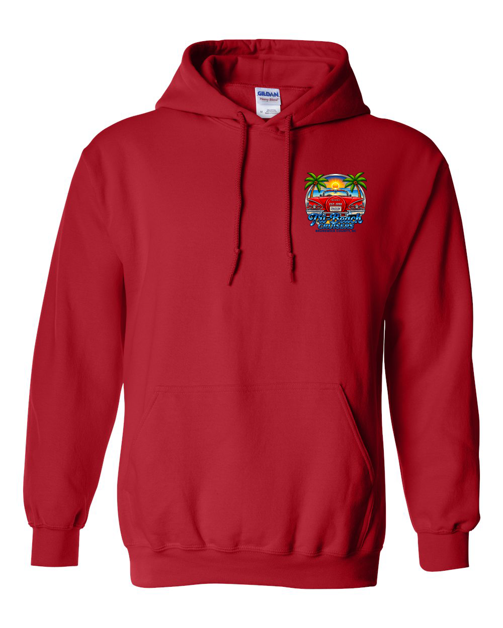 Tri-Beach Cruisers New Design Unisex Heavyweight Unisex Hoodie