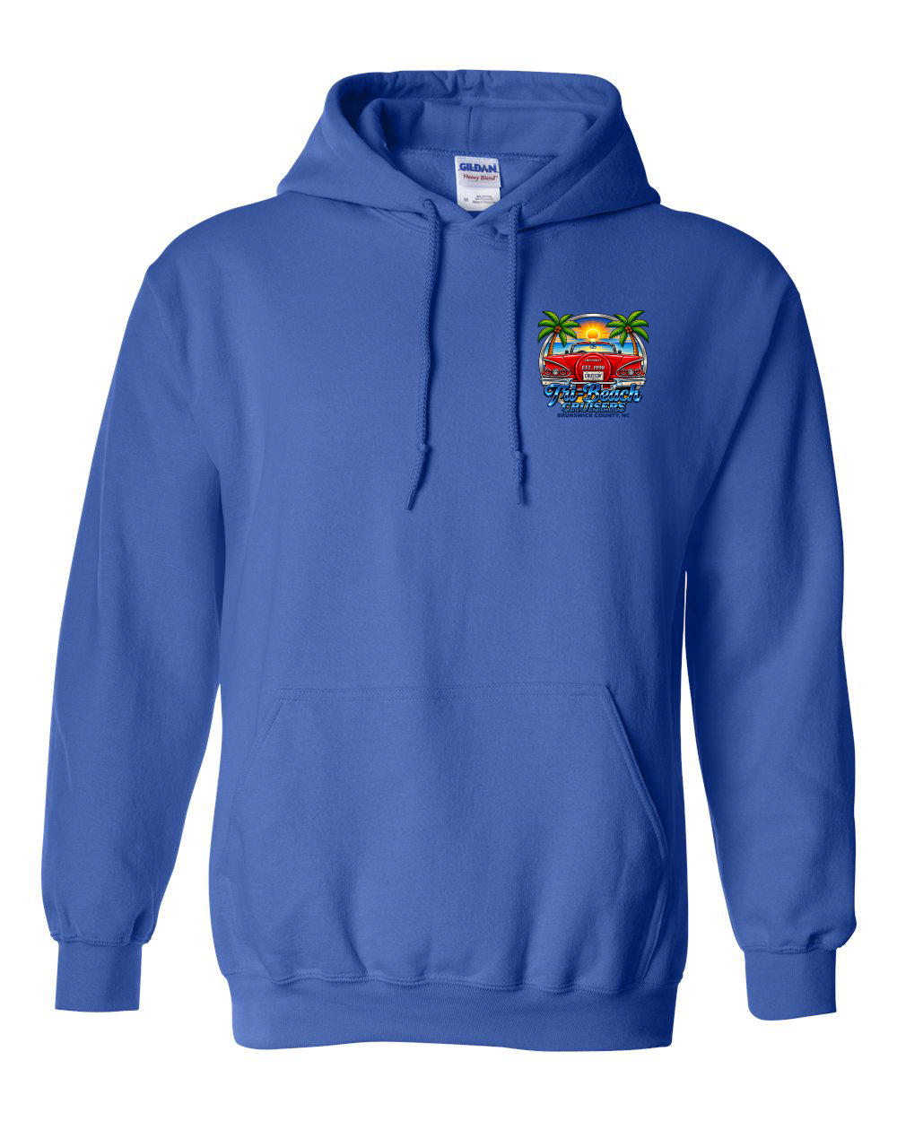 Tri-Beach Cruisers New Design Unisex Heavyweight Unisex Hoodie