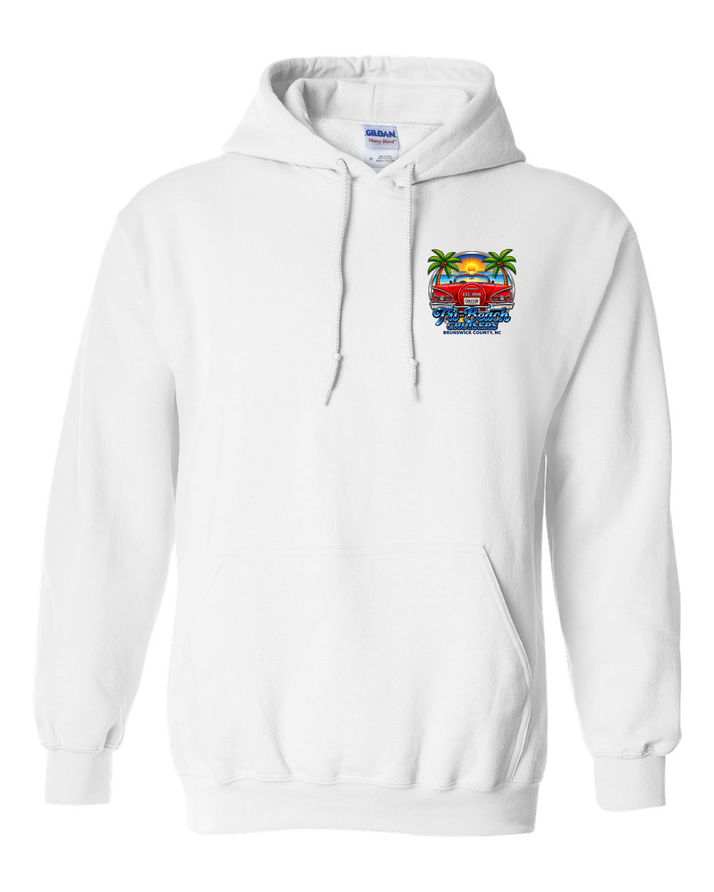 Tri-Beach Cruisers New Design Unisex Heavyweight Unisex Hoodie