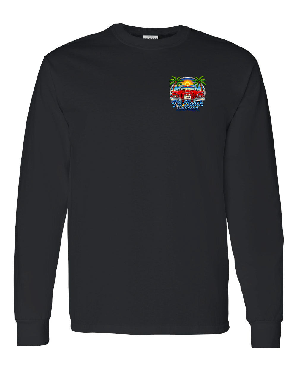Tri-Beach Cruisers New Design Unisex Cotton™ Long Sleeve T-Shirt