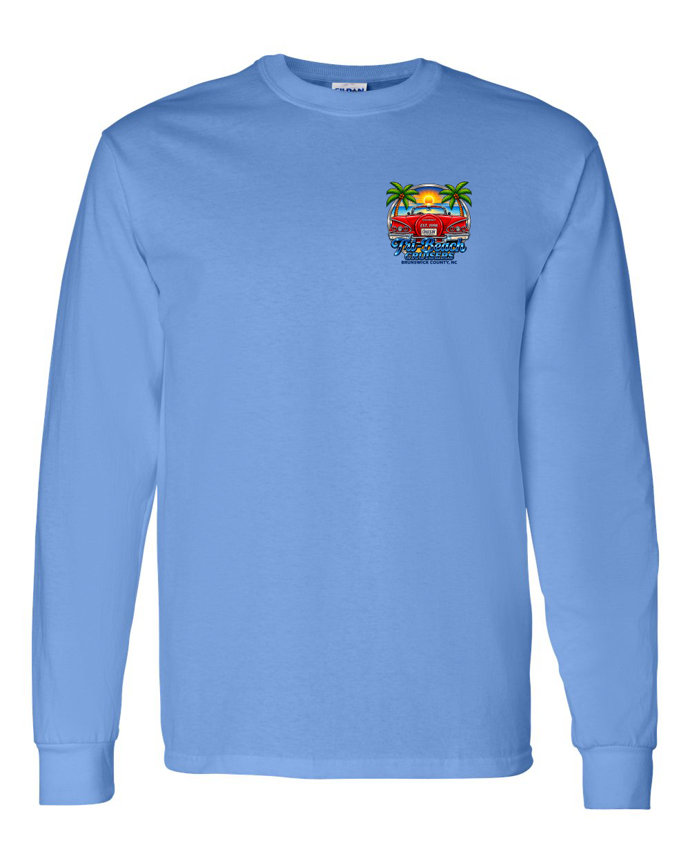 Tri-Beach Cruisers New Design Unisex Cotton™ Long Sleeve T-Shirt