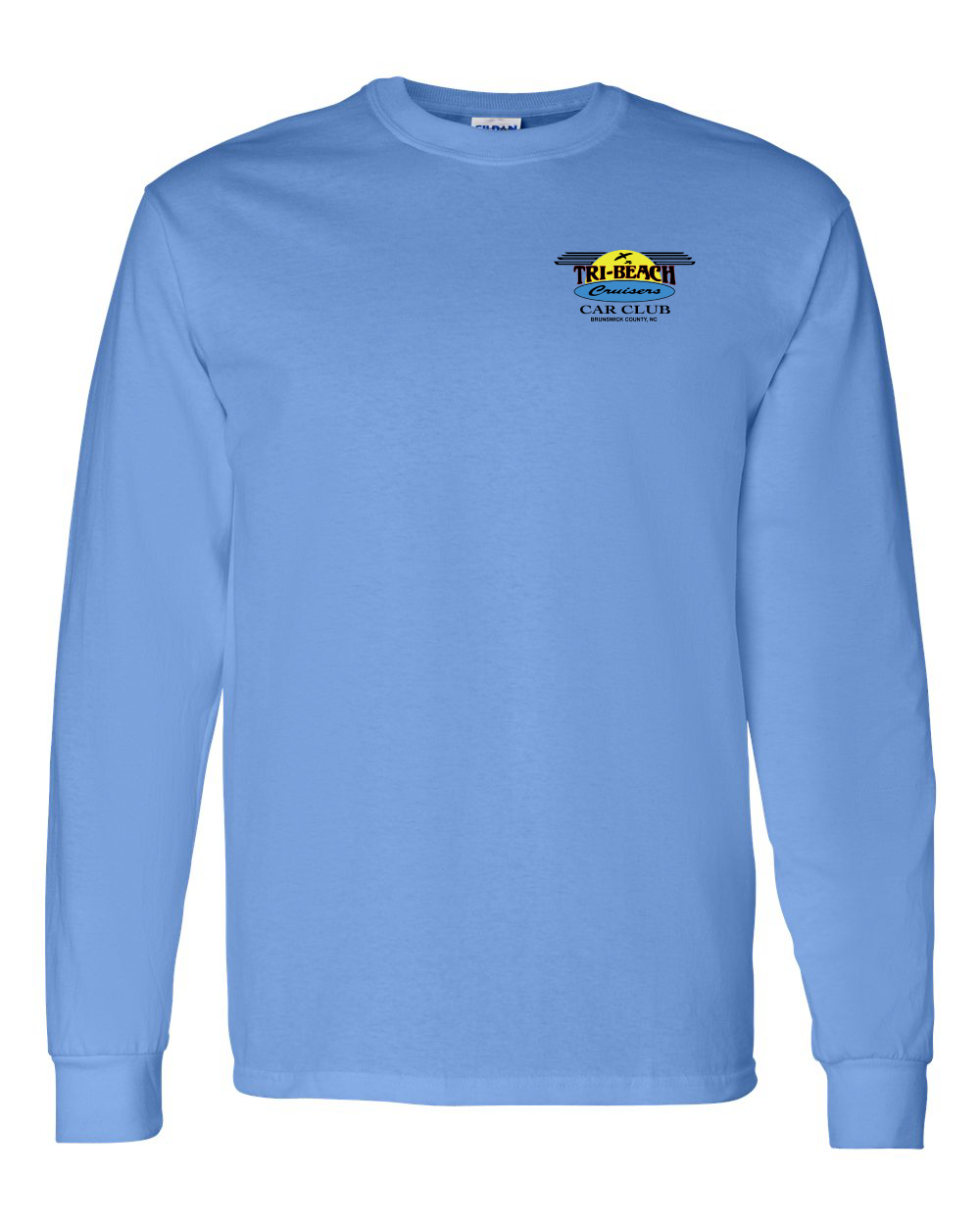 Tri-Beach Cruisers Classic Design Unisex Cotton™ Long Sleeve T-Shirt