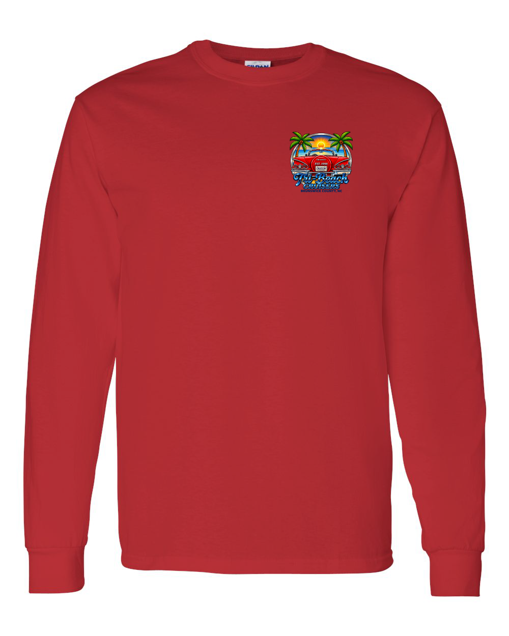 Tri-Beach Cruisers New Design Unisex Cotton™ Long Sleeve T-Shirt