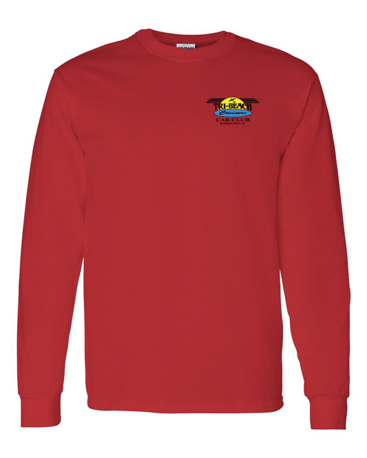 Tri-Beach Cruisers Classic Design Unisex Cotton™ Long Sleeve T-Shirt