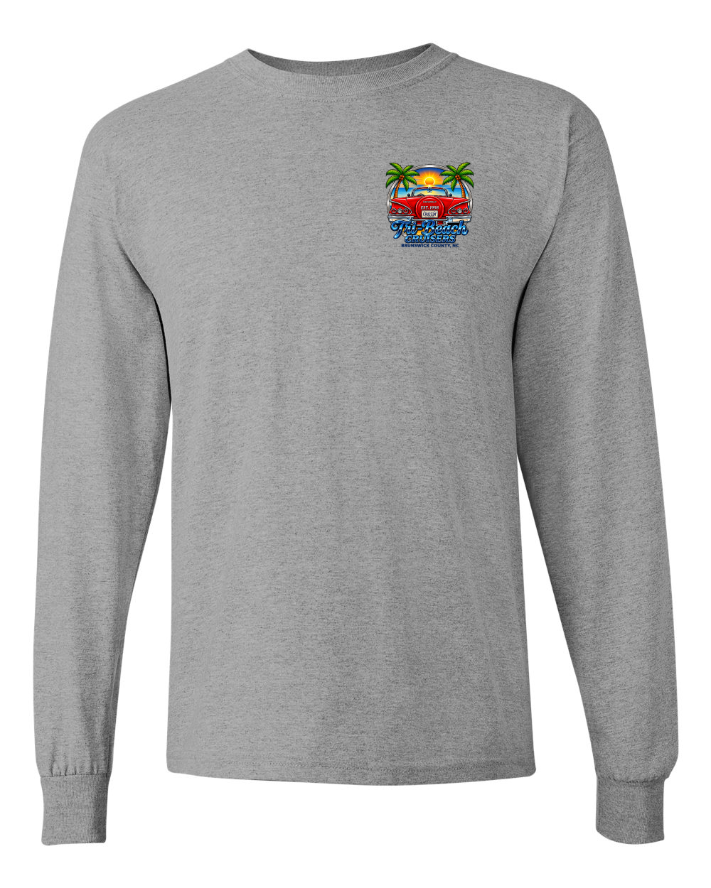 Tri-Beach Cruisers New Design Unisex Cotton™ Long Sleeve T-Shirt