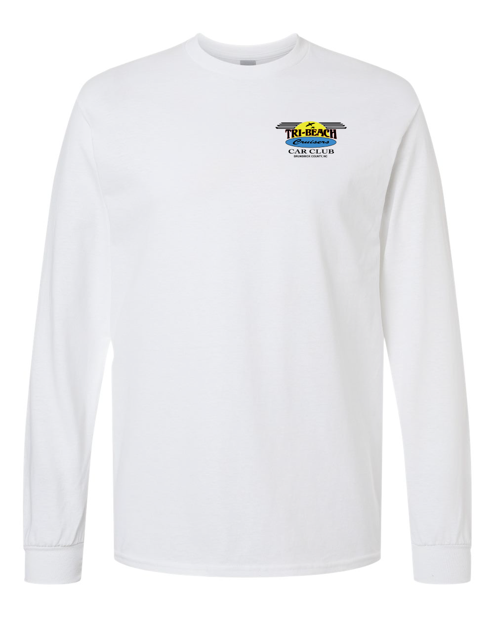 Tri-Beach Cruisers Classic Design Unisex Cotton™ Long Sleeve T-Shirt