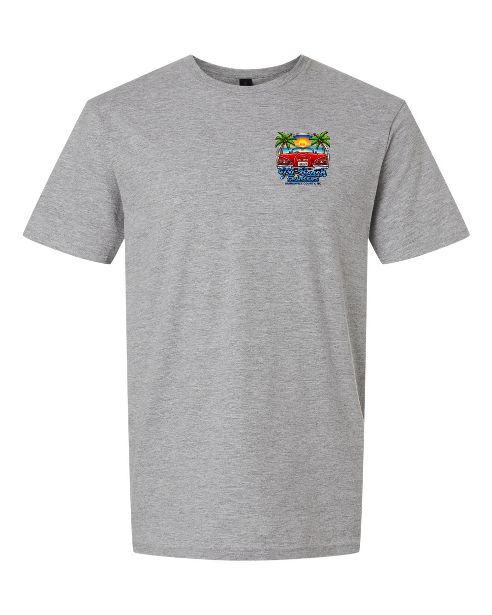 Tri-Beach Cruisers Car Club New Design Unisex Softstyle® T-Shirt