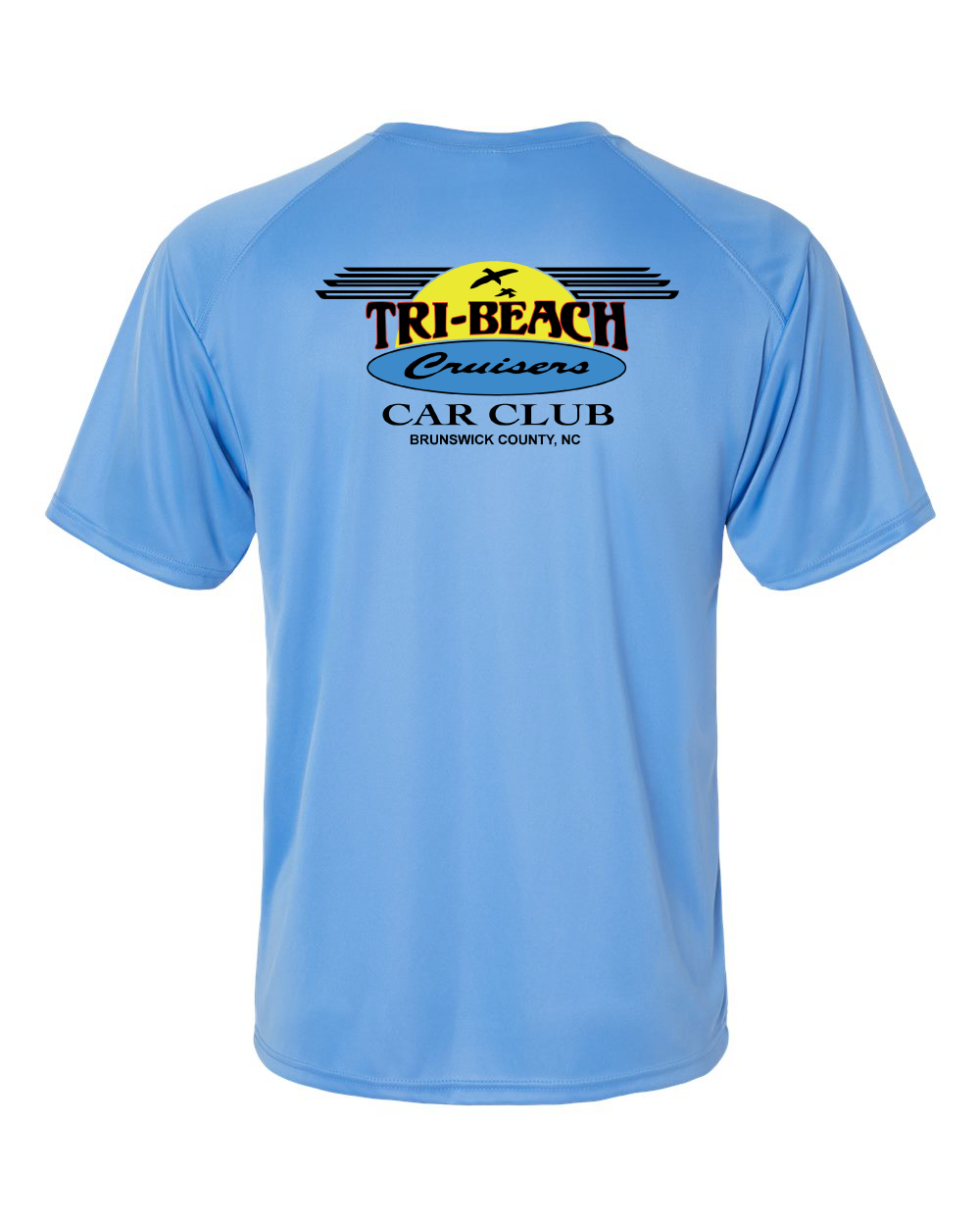 Tri-Beach Cruisers Classic Design Unisex Islander Performance T-Shirt