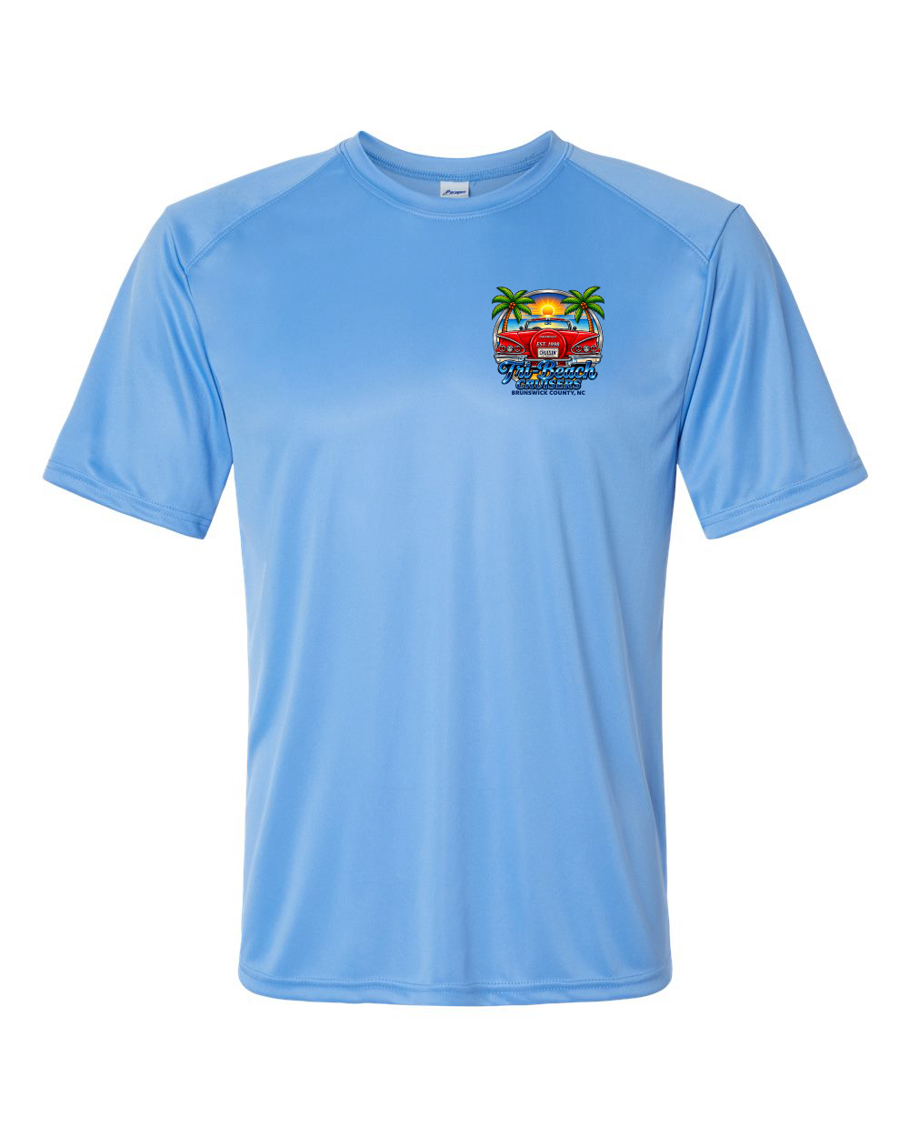 Tri-Beach Cruisers New Design Unisex Islander Performance T-Shirt