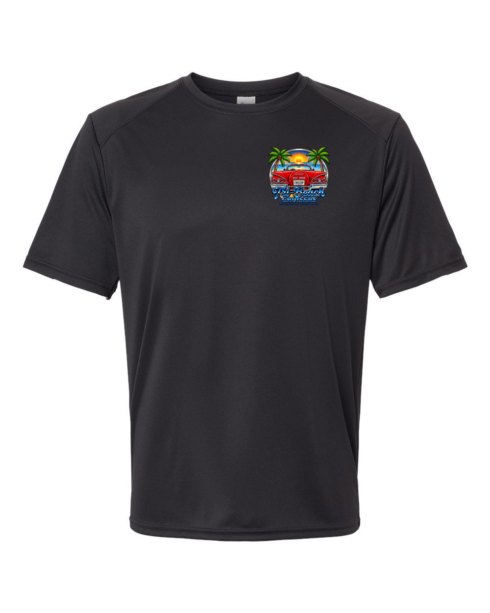 Tri-Beach Cruisers New Design Unisex Islander Performance T-Shirt