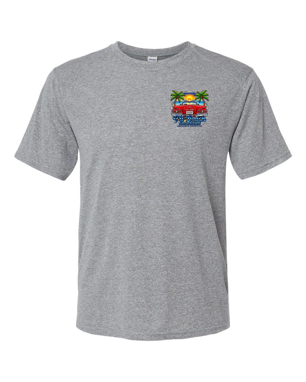 Tri-Beach Cruisers New Design Unisex Islander Performance T-Shirt