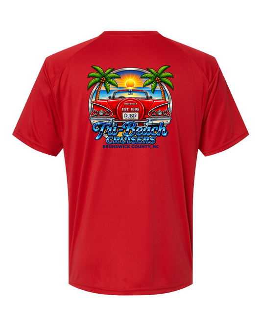 Tri-Beach Cruisers New Design Unisex Islander Performance T-Shirt