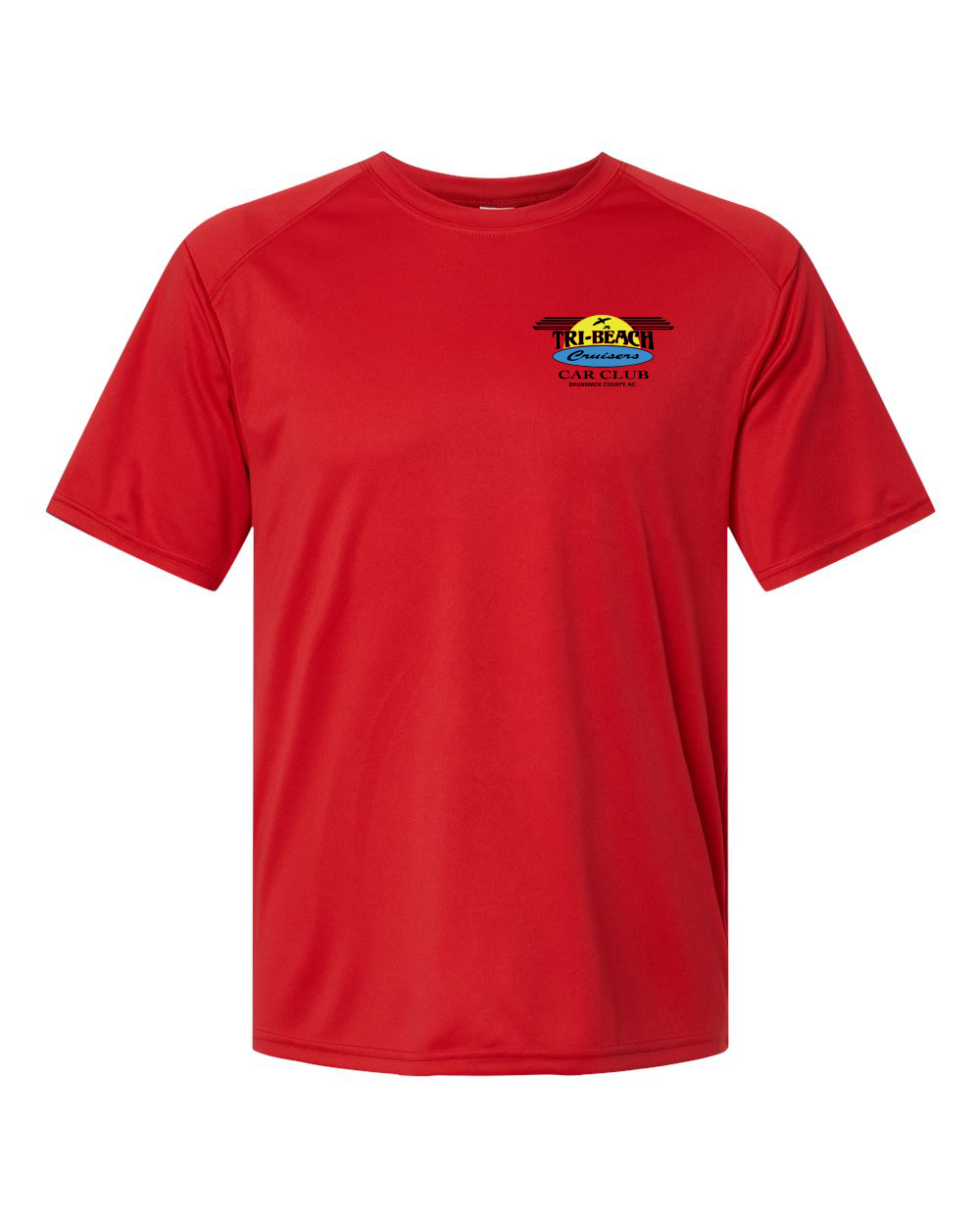 Tri-Beach Cruisers Classic Design Unisex Islander Performance T-Shirt