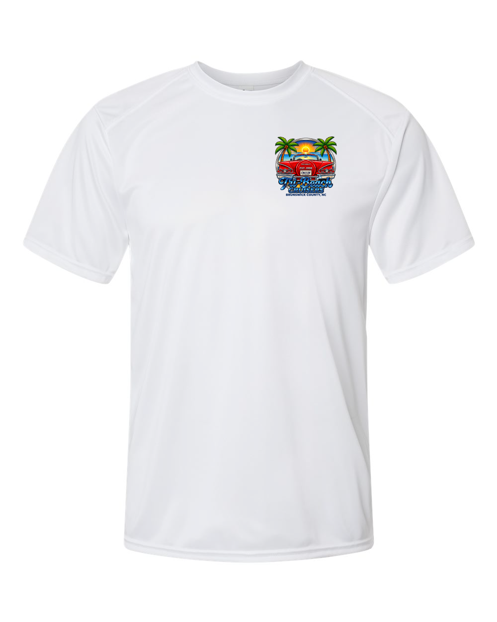 Tri-Beach Cruisers New Design Unisex Islander Performance T-Shirt