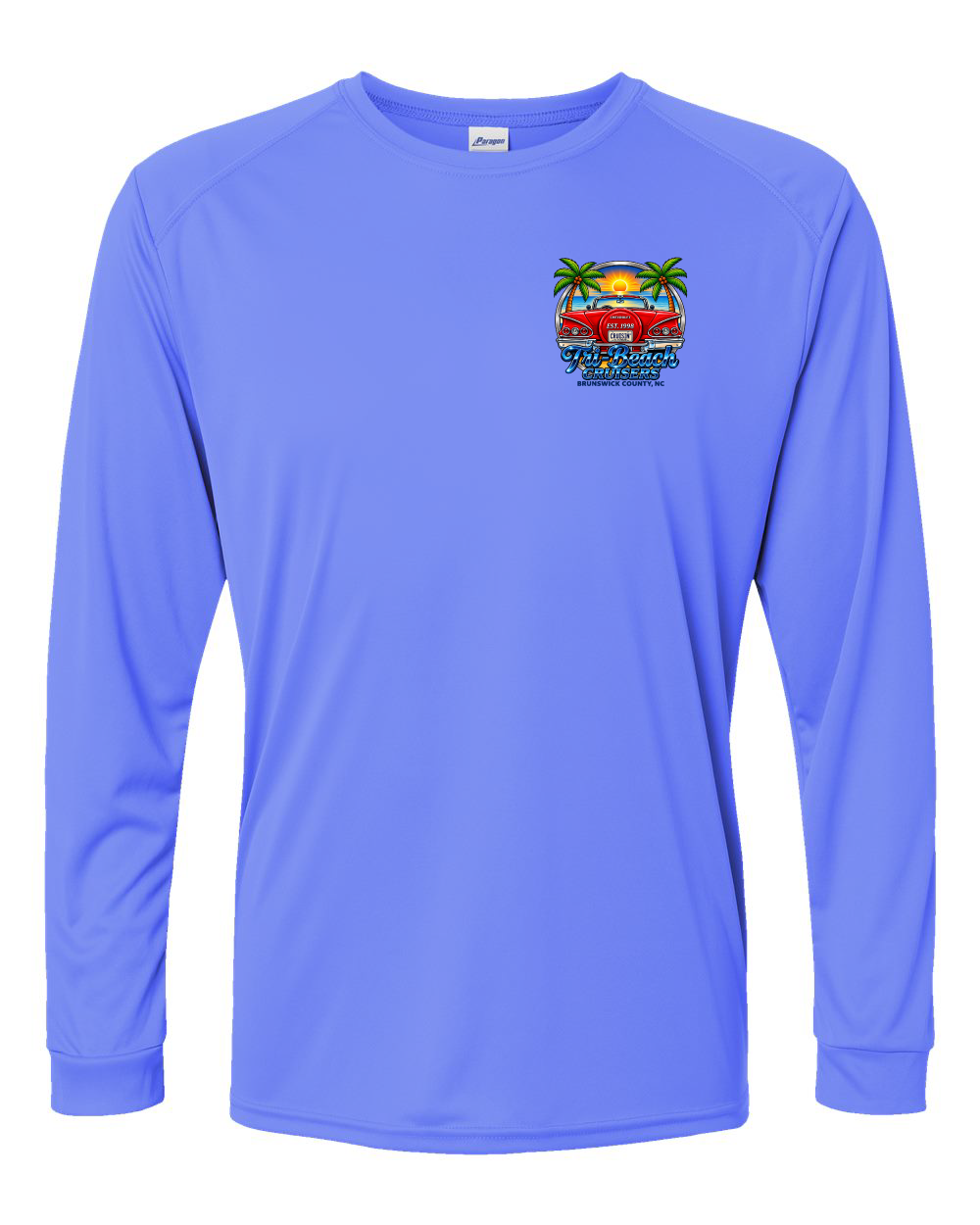 Tri-Beach Cruisers New Design Unisex Long Islander Performance Long Sleeve T-Shirt