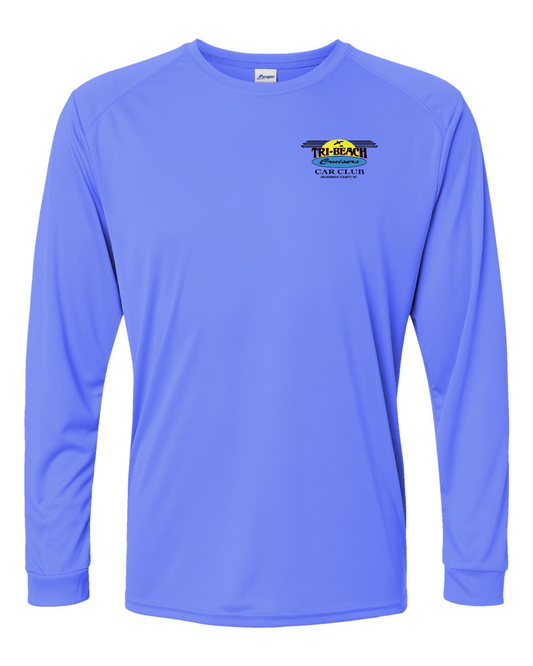 Tri-Beach Cruisers Classic Design Unisex Long Islander Performance Long Sleeve T-Shirt