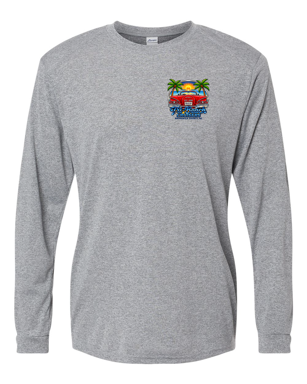 Tri-Beach Cruisers New Design Unisex Long Islander Performance Long Sleeve T-Shirt