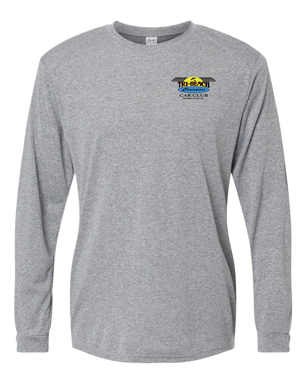 Tri-Beach Cruisers Classic Design Unisex Long Islander Performance Long Sleeve T-Shirt