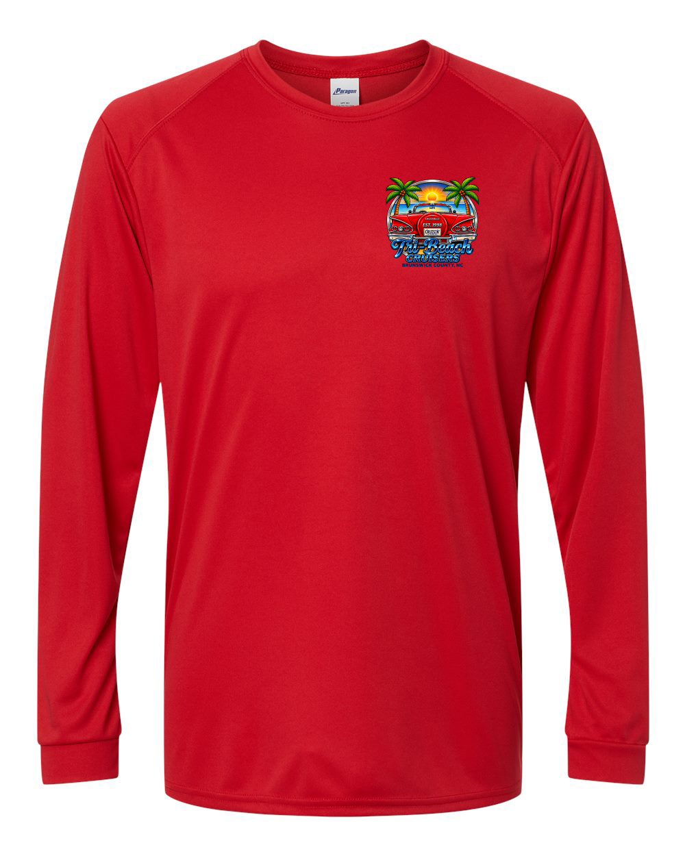 Tri-Beach Cruisers New Design Unisex Long Islander Performance Long Sleeve T-Shirt