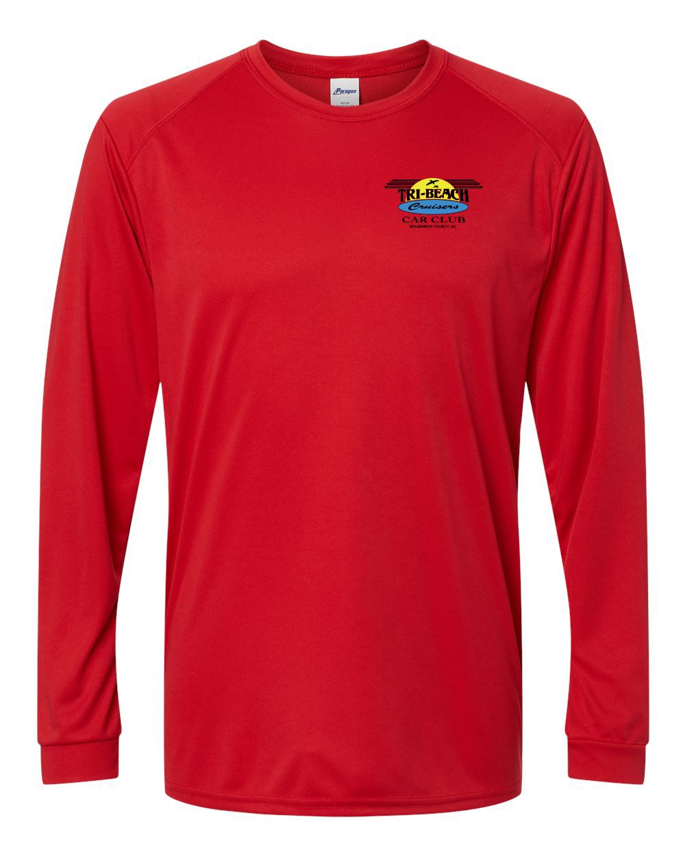 Tri-Beach Cruisers Classic Design Unisex Long Islander Performance Long Sleeve T-Shirt