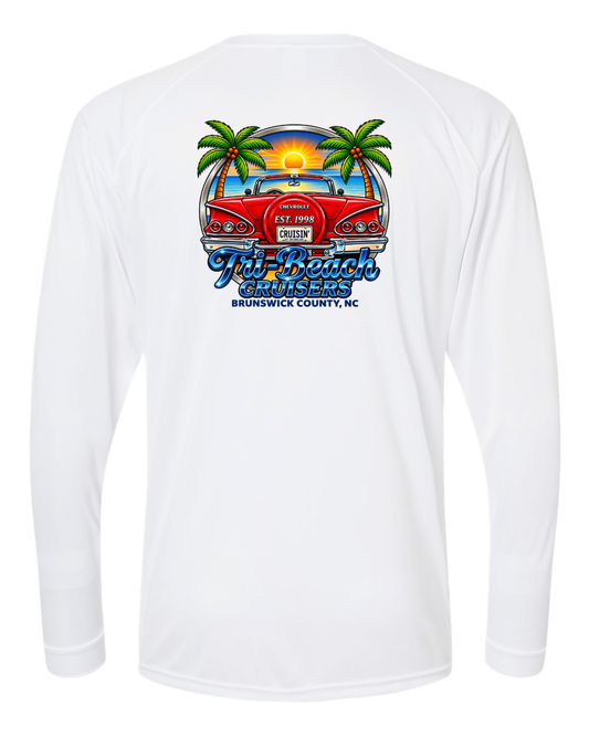 Tri-Beach Cruisers New Design Unisex Long Islander Performance Long Sleeve T-Shirt