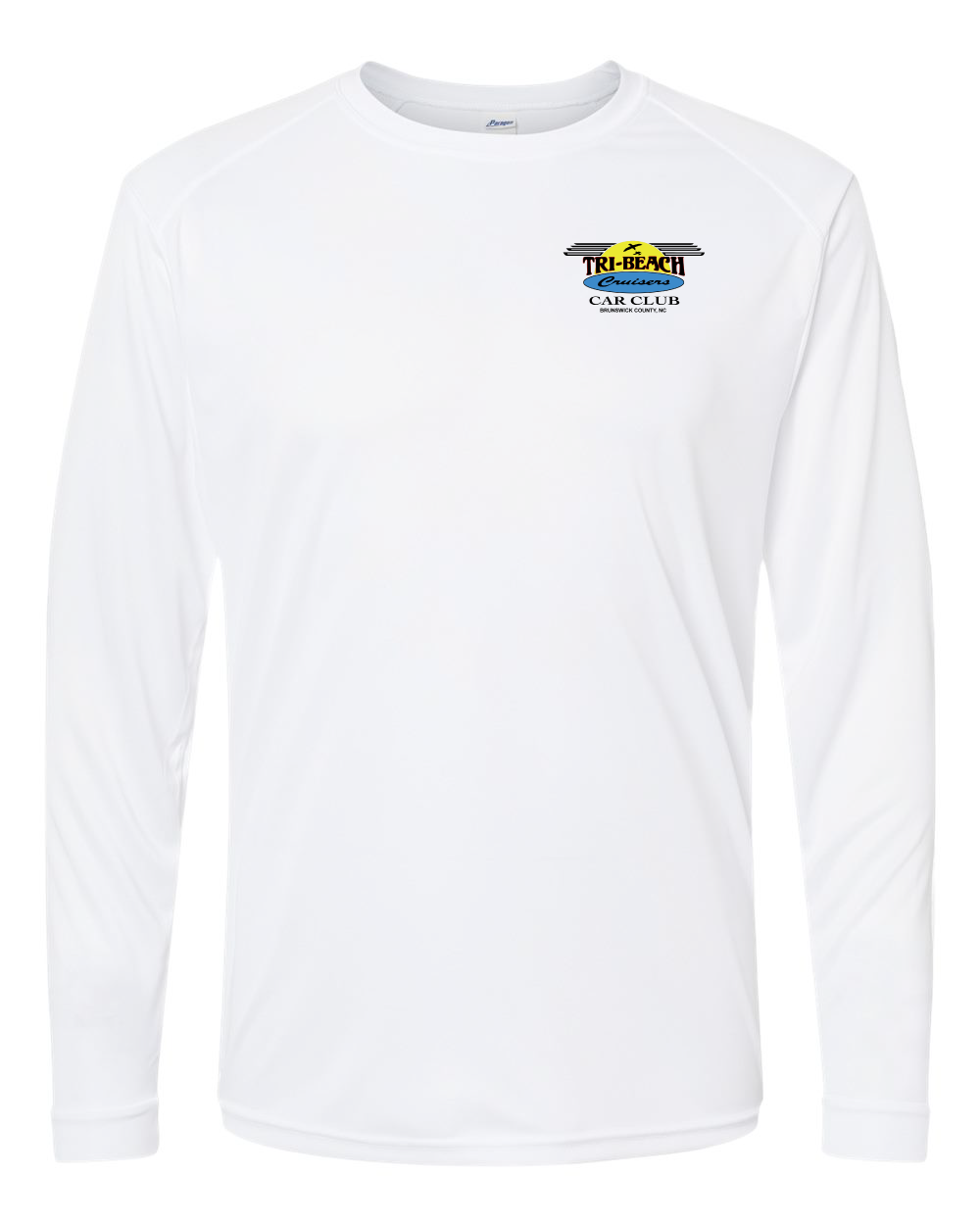 Tri-Beach Cruisers Classic Design Unisex Long Islander Performance Long Sleeve T-Shirt