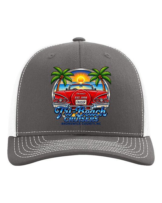 Tri-Beach Cruisers New Design Richardson Snapback Trucker Cap