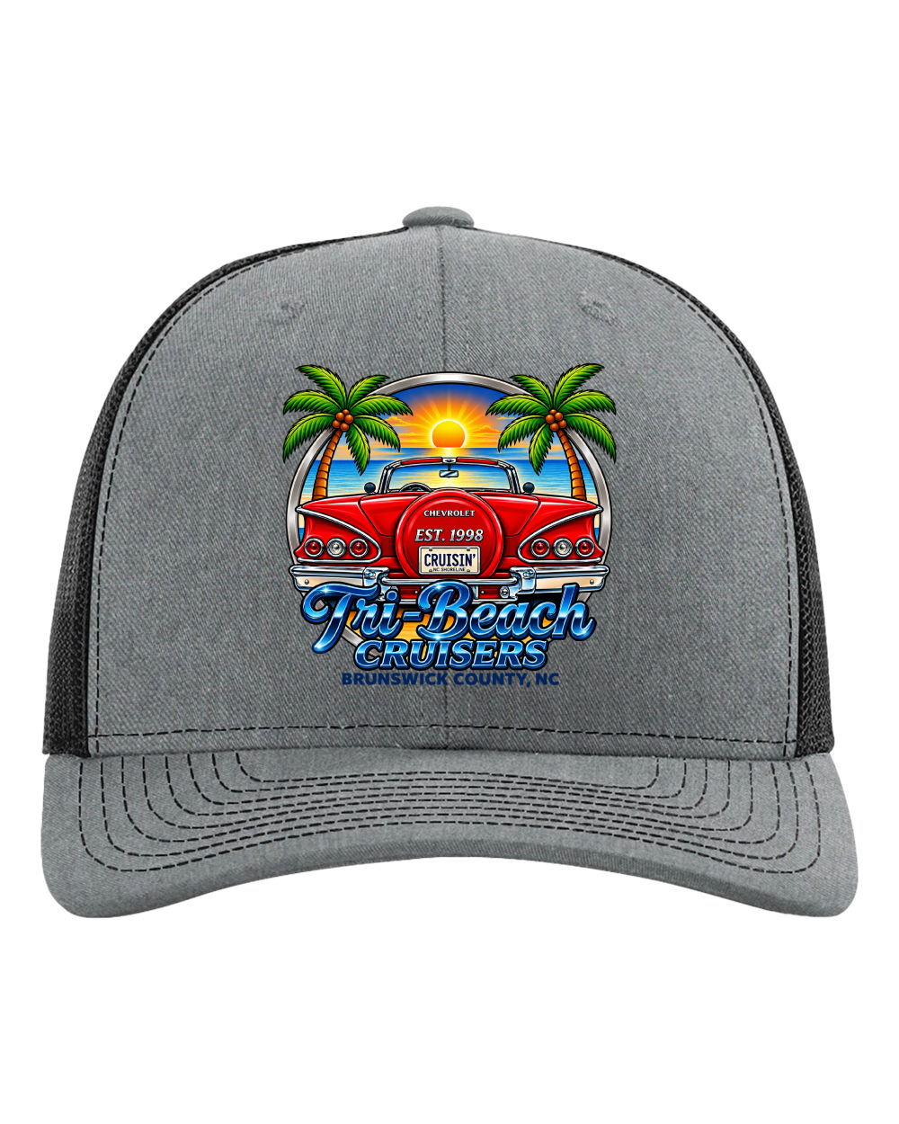 Tri-Beach Cruisers New Design Richardson Snapback Trucker Cap