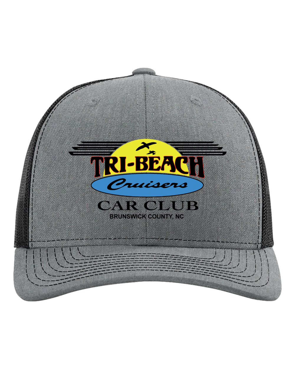 Tri-Beach Cruisers Classic Design Richardson Snapback Trucker Cap