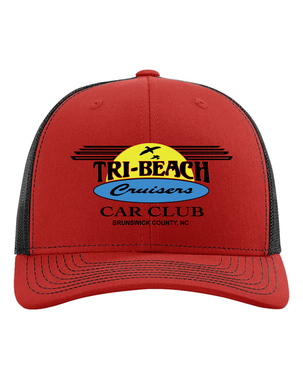 Tri-Beach Cruisers Classic Design Richardson Snapback Trucker Cap