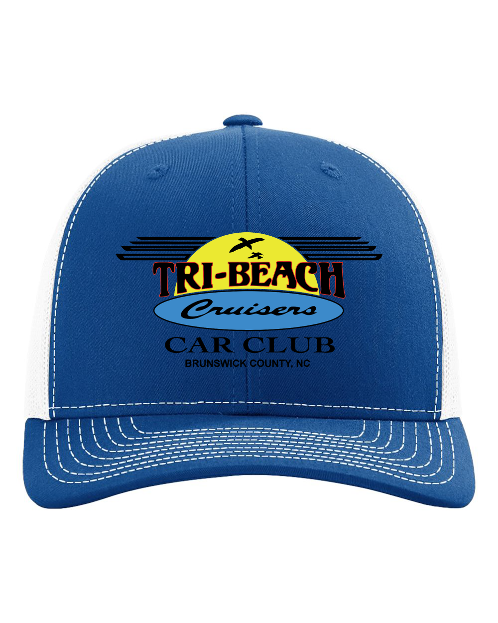 Tri-Beach Cruisers Classic Design Richardson Snapback Trucker Cap