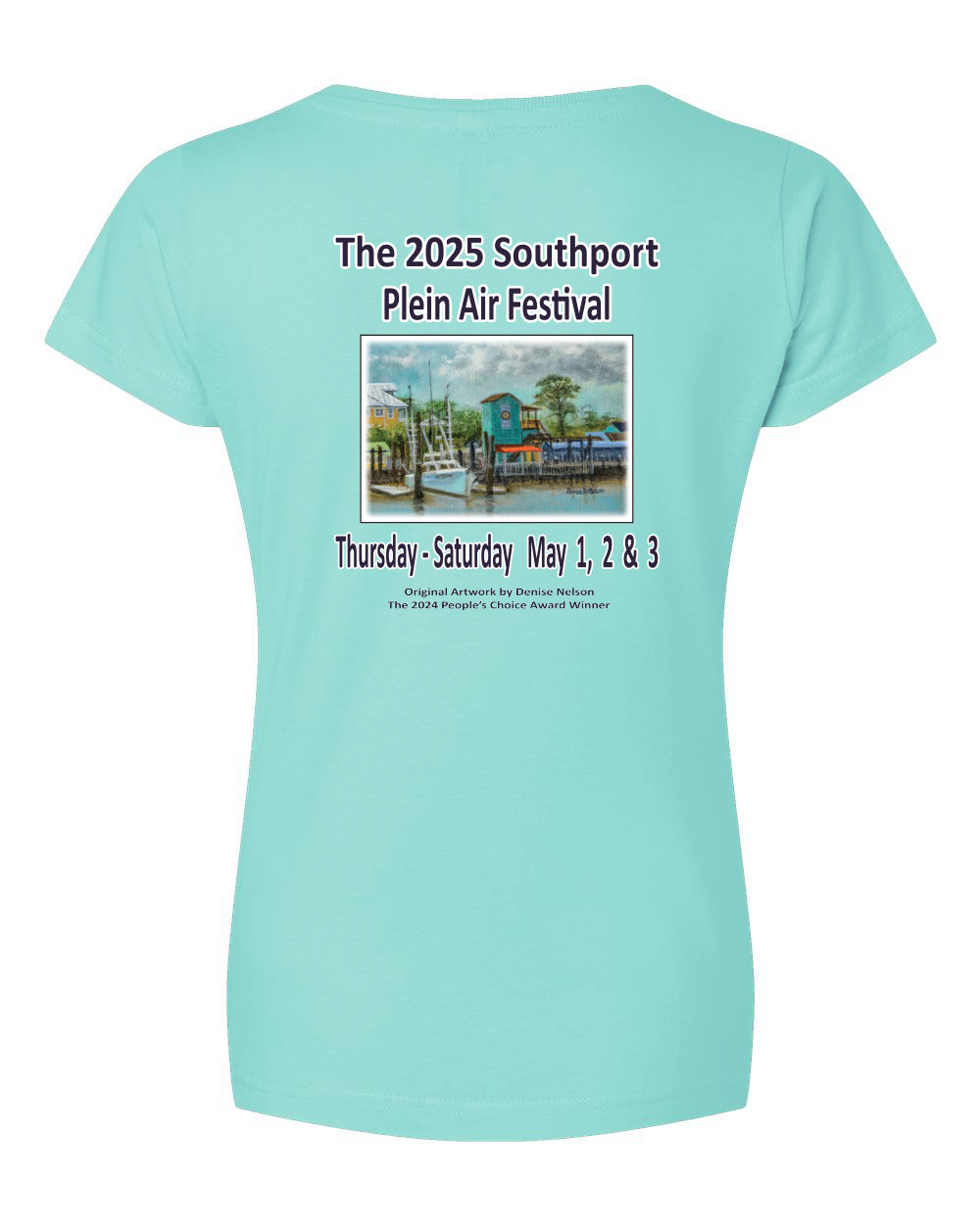 2025 Plein Air Festival Women's V-Neck T-Shirt