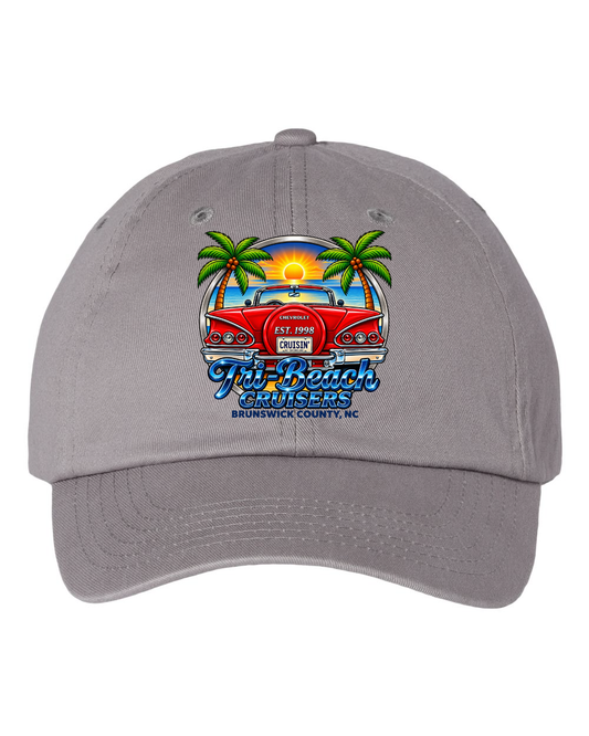 Tri-Beach Cruisers New Design Classic Bio-Washed Classic Dad Hat - VC300A