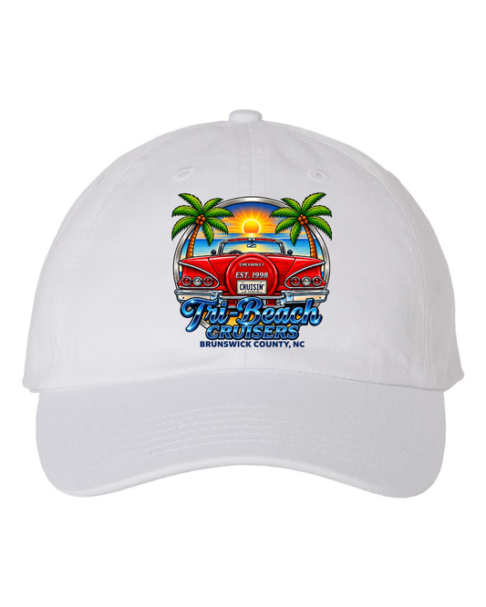 Tri-Beach Cruisers New Design Classic Bio-Washed Classic Dad Hat - VC300A