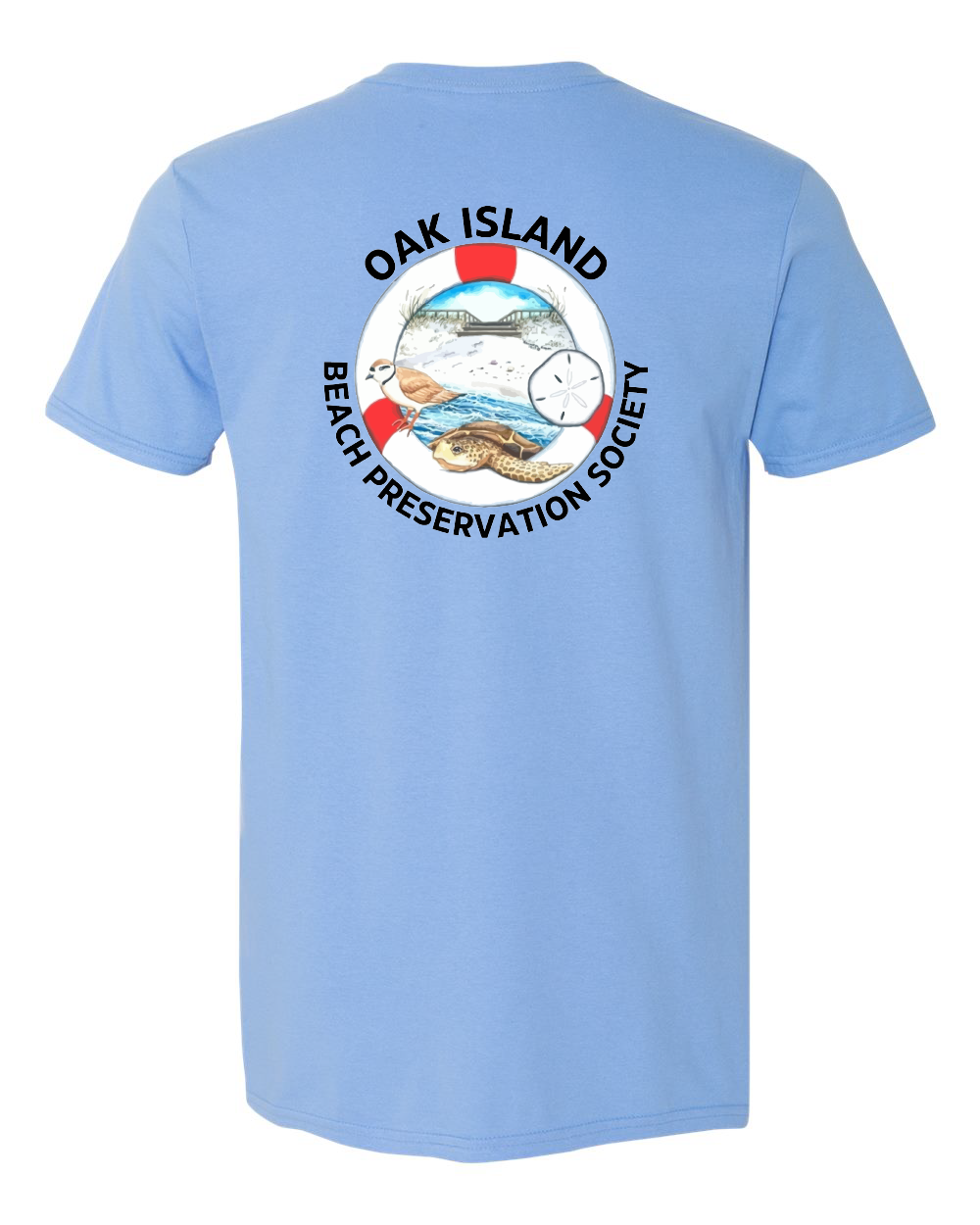Oak Island Beach Preservation Classic Unisex Softstyle® T-Shirt - #64000 (click for more colors)