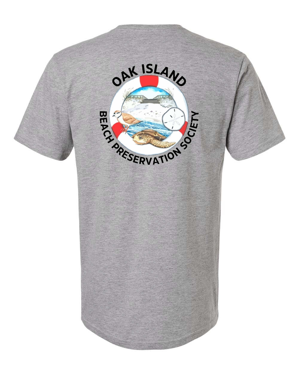 Oak Island Beach Preservation Classic Unisex Softstyle® T-Shirt - #64000 (click for more colors)