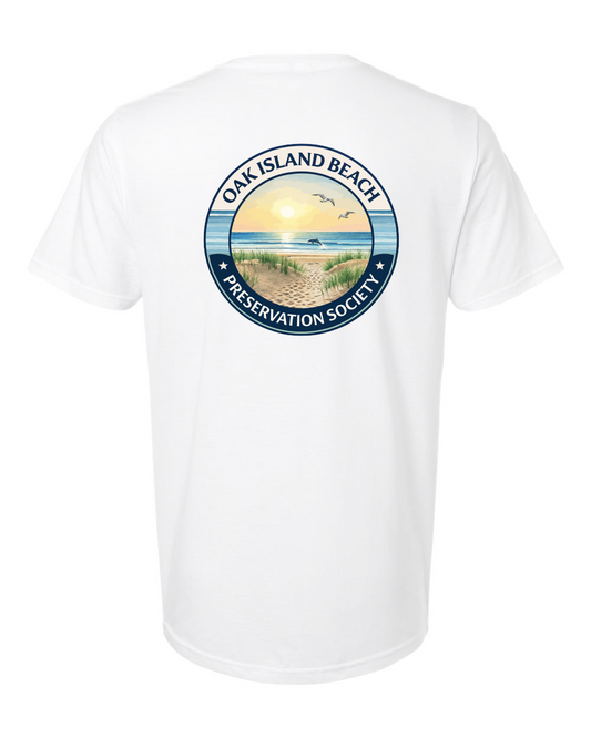 Oak Island Beach Preservation Unisex Softstyle® T-Shirt - #64000 (click for more colors)