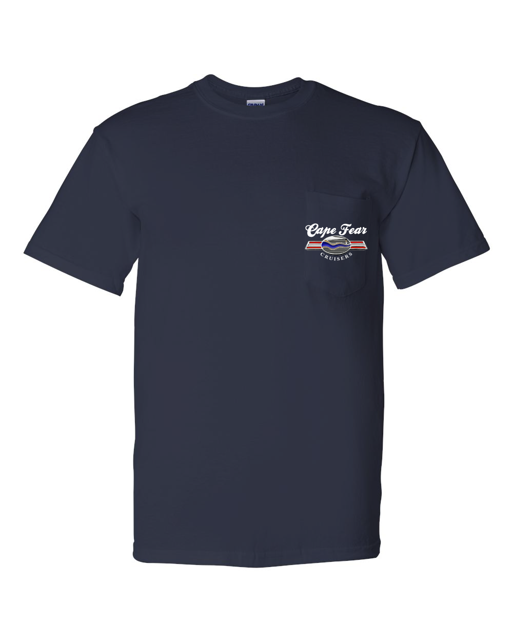 Cape Fear Cruisers Classic Unisex DryBlend® Pocket T-Shirt - 8300 (click for more colors) (Copy)